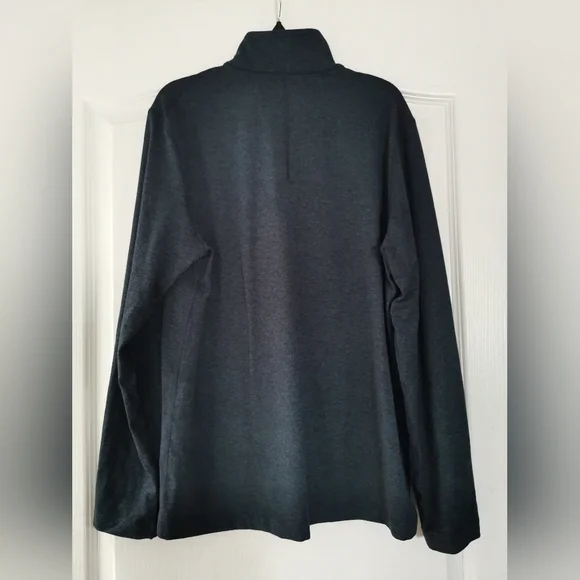 Lululemon Soft Jersey Half Zip Size Small, Heathered Classic Navy - Picture 9 of 11